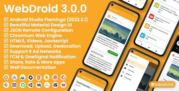 WebDroid v3.0.0 Android 网页视图应用程序源码下载