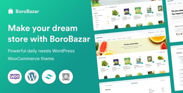 BoroBazar v2.0.8 – 生鲜百货WooCommerce WordPress 主题下载
