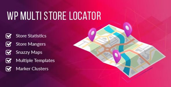 WP Multi Store Locator Pro v4.4.8 地图插件下载