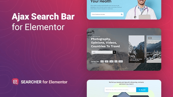 Searcher v1.0.4 Ajax 搜索 Elementor插件下载