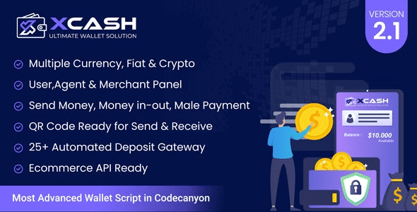 Xcash v3.0 Ultimate Wallet Solution (Activated) 数字钱包平台源码下载