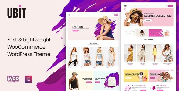 Ubit v2.0.0 时装店 WooCommerce 主题下载