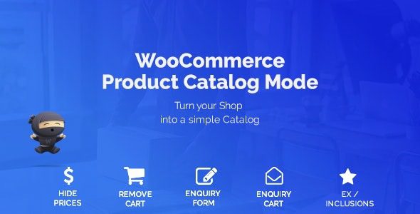 WooCommerce Product Catalog Mode & Enquiry Form v1.8.10 插件下载