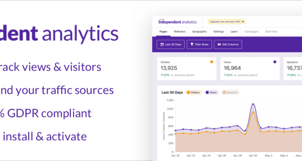 Independent Analytics PRO v2.14.10 – WordPress 的 Google分析替代方案插件下载