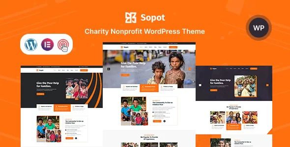 Sopot v1.0 慈善非营利筹款 WordPress 主题下载