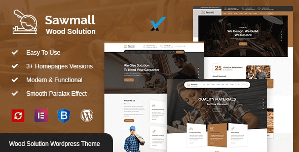 Sawmall v1.3 木匠和工匠 WordPress 主题下载