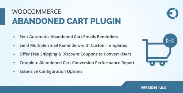 WooCommerce Abandoned Cart Reminder v1.0.3 插件下载