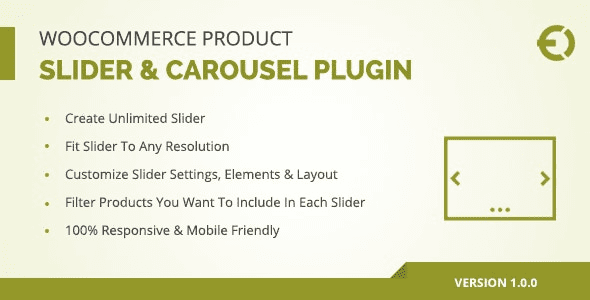 WooCommerce Product Slider & Carousel Plugin v1.1.5 WooCommerce 产品滑块和轮播插件下载