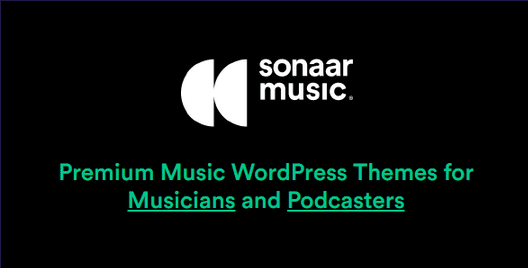 Sonaar Music v4.26 适合音乐家和播客的优质音乐 WordPress 主题下载[已激活]