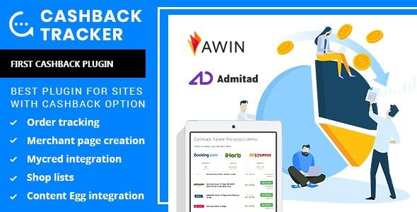 [WP] Cashback Tracker Pro v2.6.4 退款追踪器插件下载