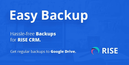 Easy Backup v1.0.1 RISE CRM 定期备份源码下载