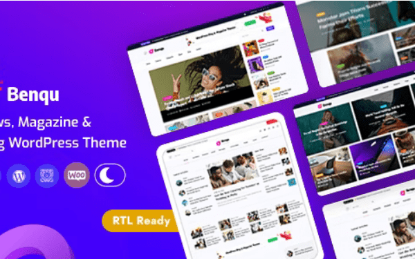 Benqu v1.1.16 新闻杂志 WordPress 主题下载