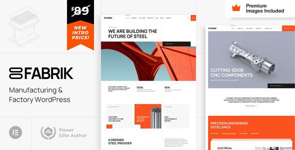 Fabrik v25 – 制造和工厂 WordPress主题下载