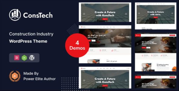 Constech v.1.0.0 – 建筑 WordPress 主题下载