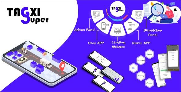 Tagxi Super v1.5 出租车+送货完整解决方案源码下载