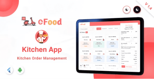 eFood – Kitchen/Chef App v2.3 源码下载