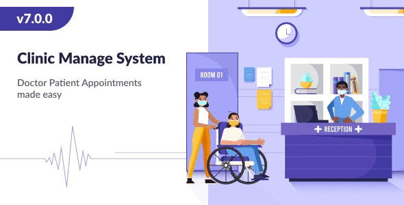 Clinic Management System v7.0.0 医生病人预约管理系统 Laravel源码下载