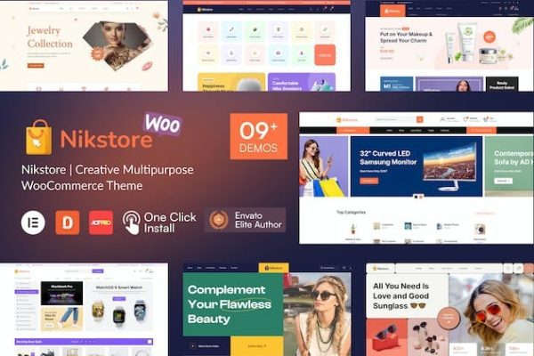 Nikstore v1.3.1 创意多用途 WooCommerce 主题下载 