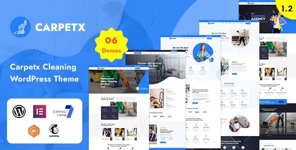 Carpetx v1.6 清洁服务 WordPress 主题下载