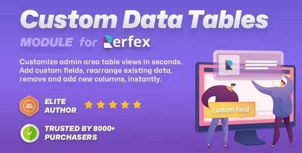 Custom Data Tables for Perfex CRM v1.1.3 源码下载