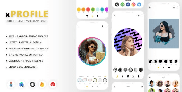 xProfile v1.1 您的个人肖像制作者app源码下载