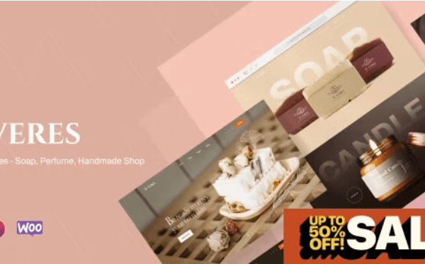 Veres Handmade Soap & Candles Shop v1.0.5 手工肥皂和蜡烛店wordpress主题下载