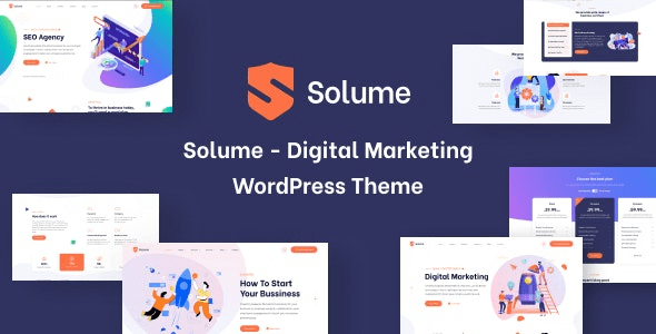 Solume v1.1.2 数字营销 WordPress 主题下载
