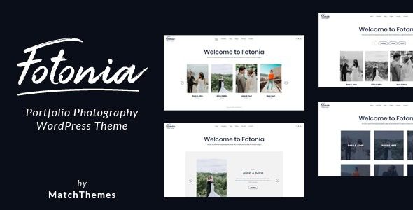 Fotonia v1.7.3 WordPress 的 ortfolio 摄影主题下载