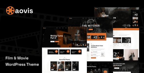 Aovis v1.1.8 预订电影票 WordPress 主题下载