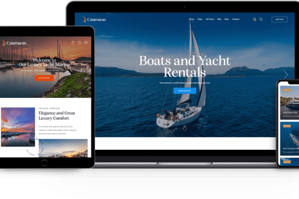 Catamaran v1.5.0 游艇俱乐部和船只租赁 WordPress 主题下载