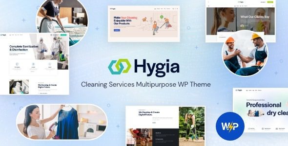 Hygia v1.3.0 清洁服务多功能WordPress主题下载