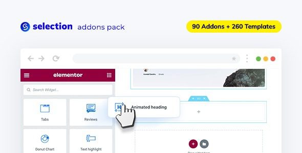 Selection v1.12.1 – 适用于 WordPress 的 Elementor 插件下载