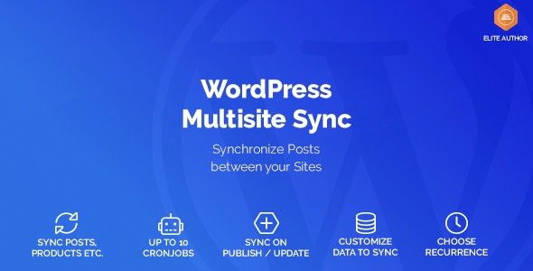WordPress Multisite Sync v1.1.14 多站点内容同步插件下载