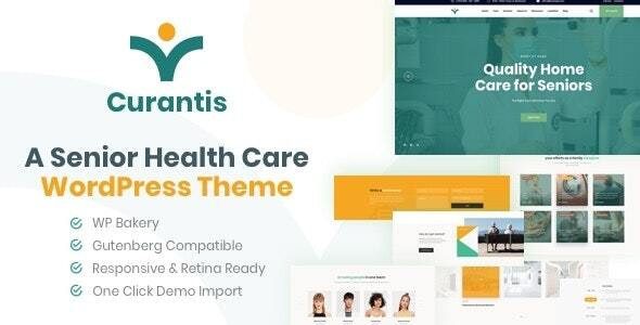 Curantis v1.0.6 – 医疗和护理 WordPress主题下载