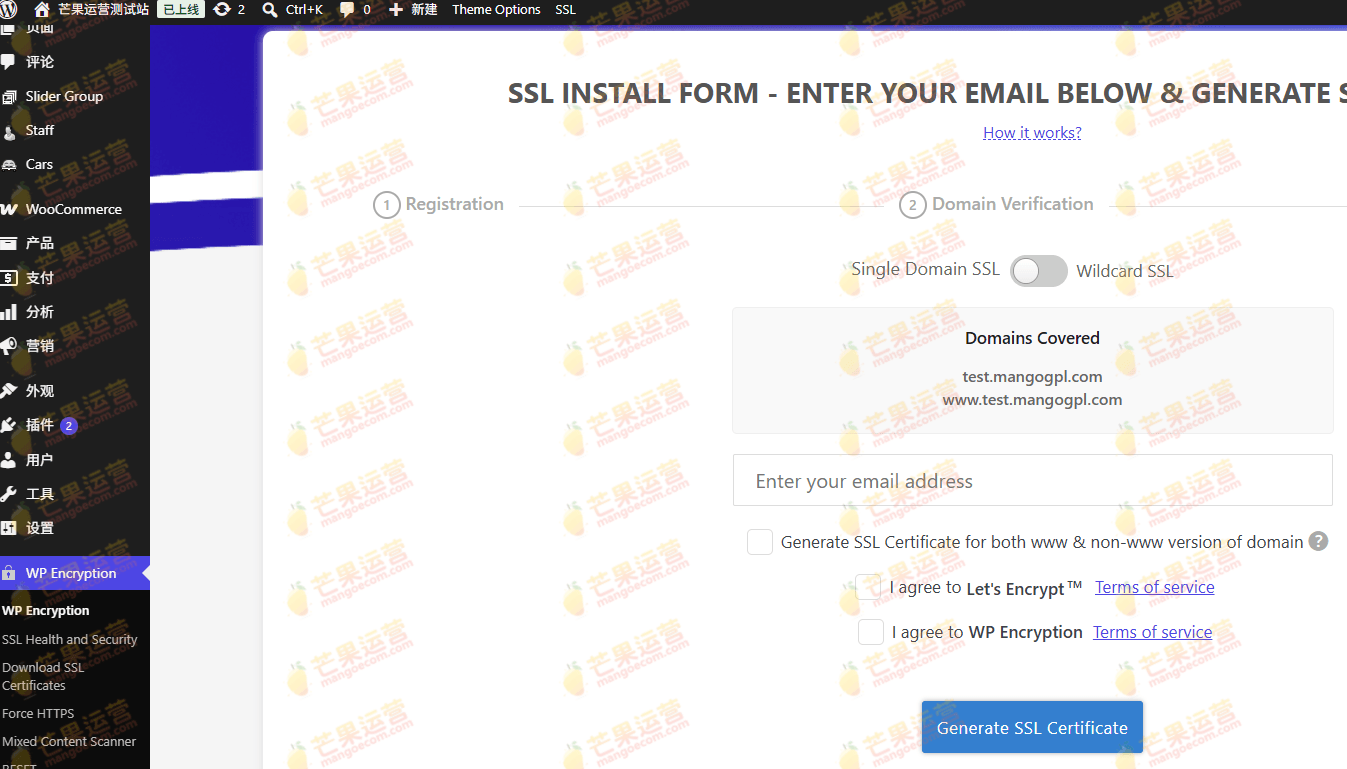 WP Encryption 一键式 SSL 和强制 HTTPS(高级)插件下载