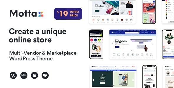 Motta v1.6.3 多供应商和市场 WordPress 主题下载