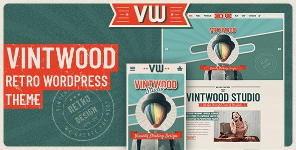 VintWood v1.2.0 复古 WordPress 主题下载