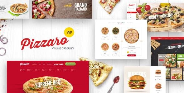 Pizzaro v1.3.20 快餐店 WooCommerce 主题下载