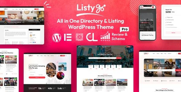 Listygo v1.5.1 目录列表信息导航 WordPress 主题下载