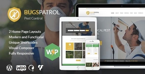 BugsPatrol v1.5.0 害虫与昆虫控制灭虫服务 WordPress 主题下载