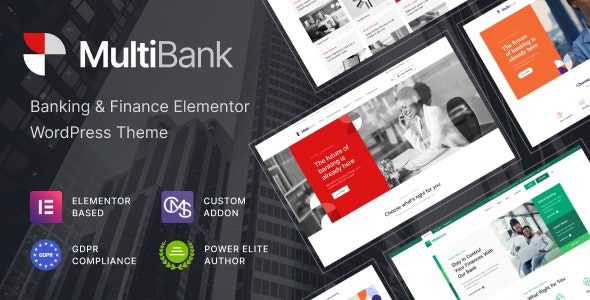 Multibank v1.1.7 商业和金融 WordPress 主题下载