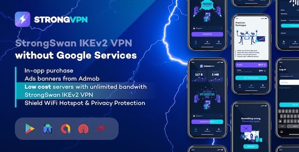 StrongVPN v3.1 StrongSwan IKEv2 VPN 稳定且免费的 Android VPN 代理源码下载