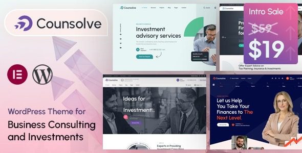 Counsolve v1.0 咨询与投资 WordPress 主题下载