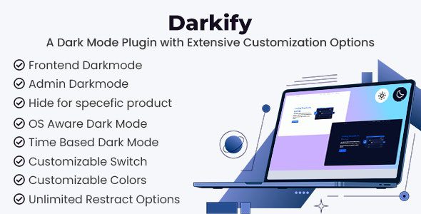 Darkify v1.0.3 – WordPress 深色暗黑模式插件下载