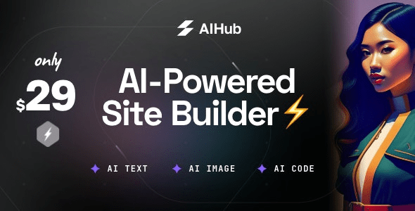 AI Hub v1.3.10 AI驱动的初创企业和技术 WordPress 主题下载 [已激活]