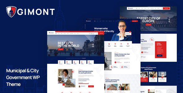 Gimont v1.0.4 – 市政府 WordPress 主题下载