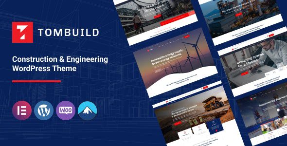 Tombuild v1.1.8 – 建筑与工程 WordPress 主题下载