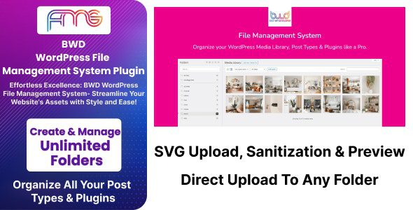 BWD WordPress File Management System v1.3 WordPress 文件管理系统插件下载
