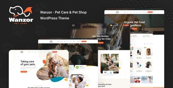 Wanzor v1.23 宠物 WordPress 主题下载