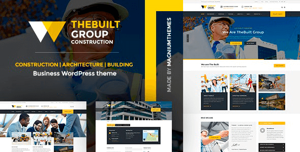 TheBuilt v2.6.4 建筑和建筑 WordPress 主题下载 [已激活]